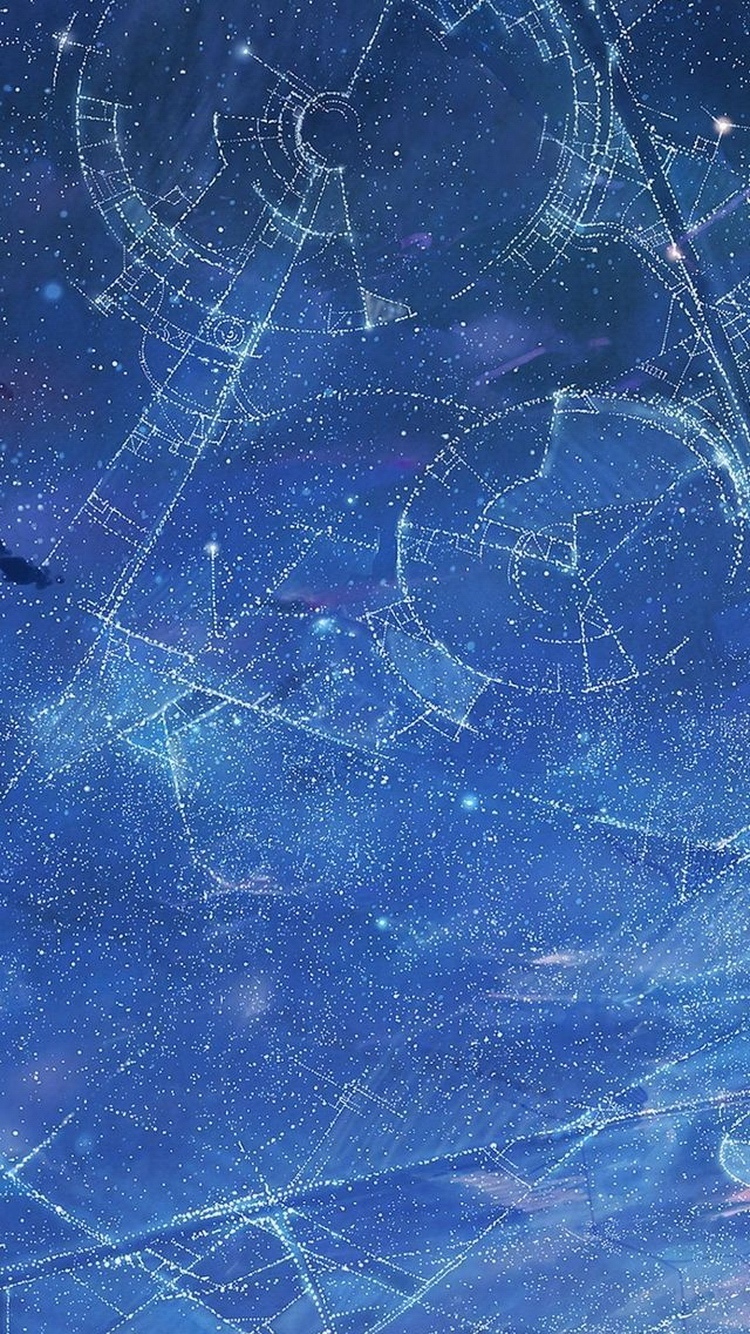 夜空星座图