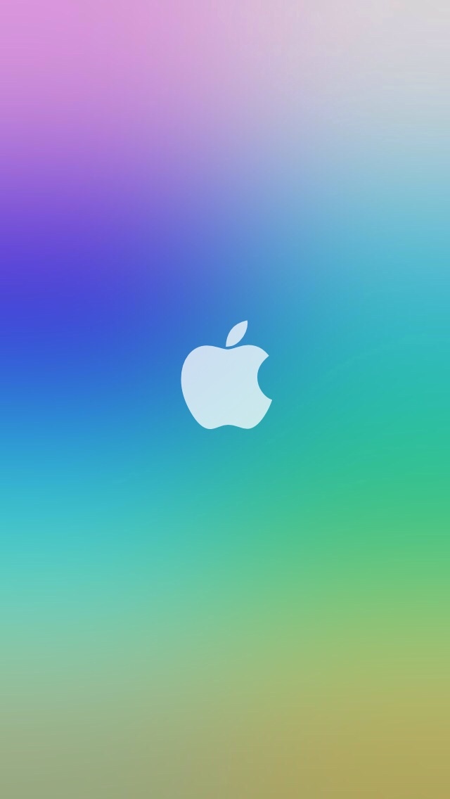 苹果iOS7彩虹锁屏