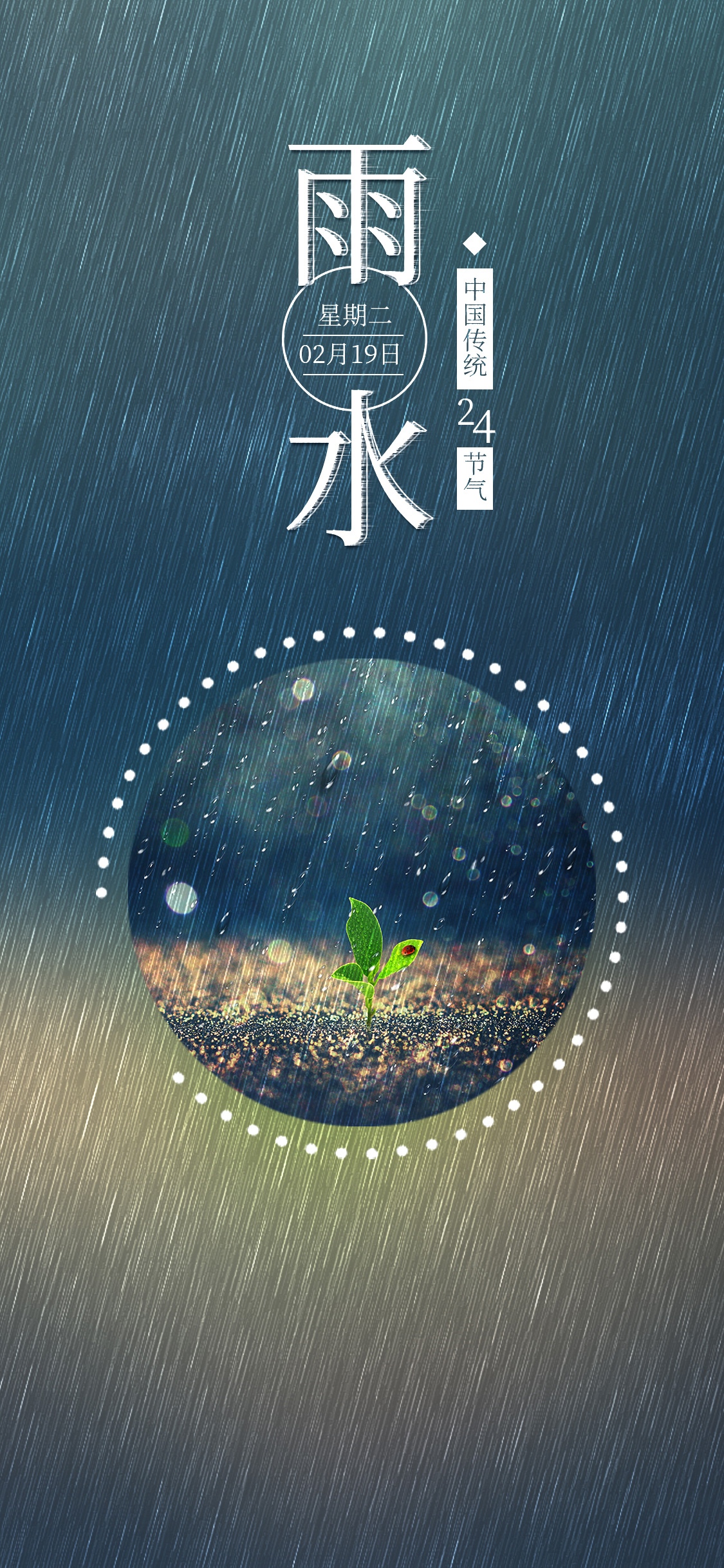 中国传统24节气雨水