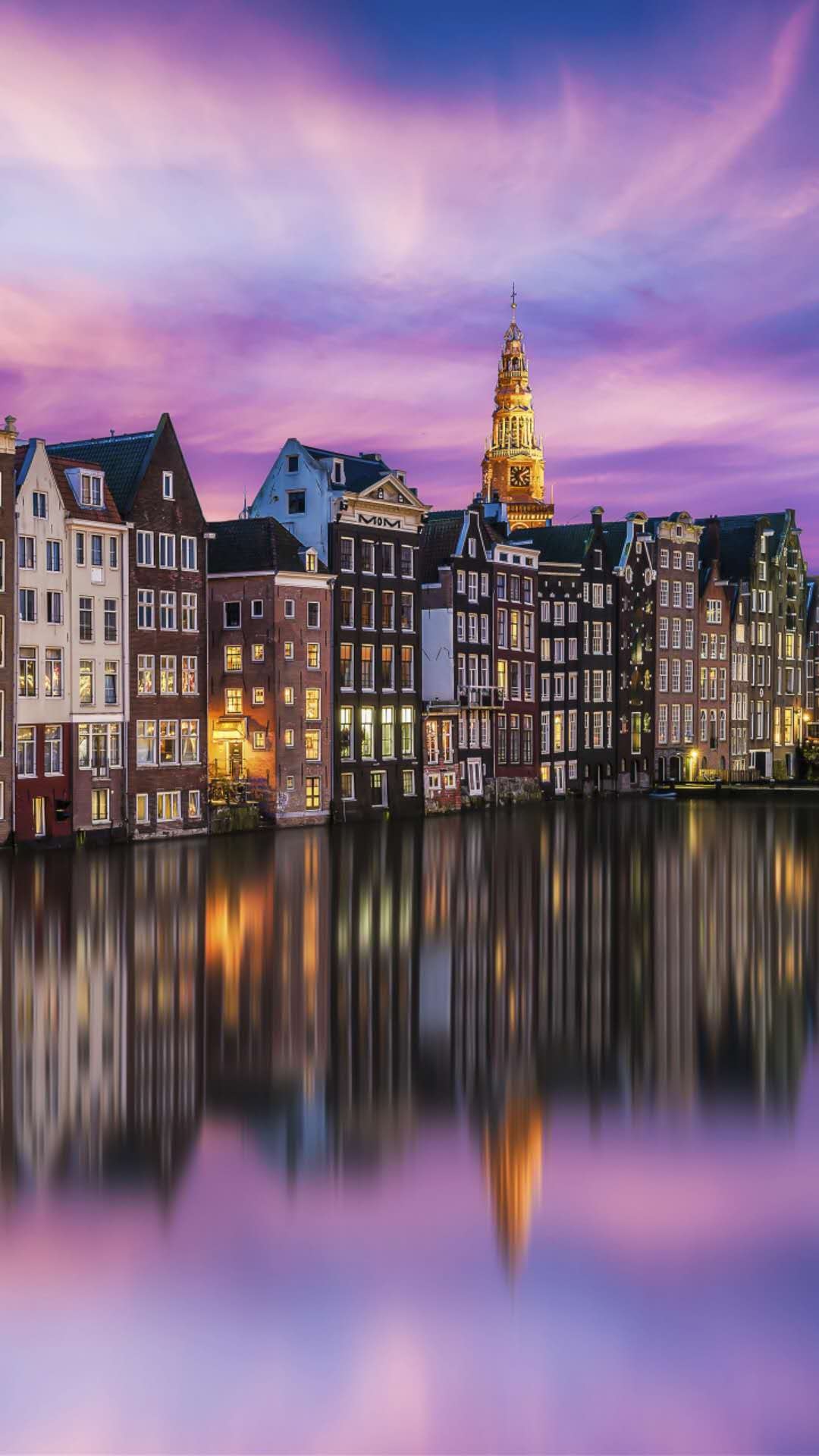 阿姆斯特丹夜色的魅力