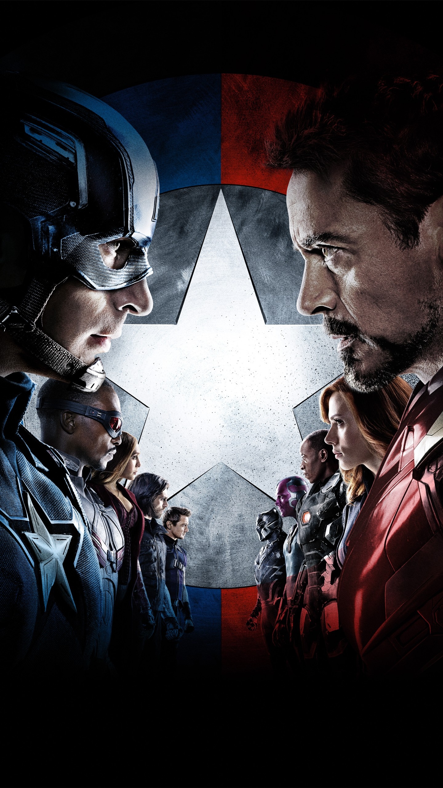 《美国队长3内战》英雄海报（2016）