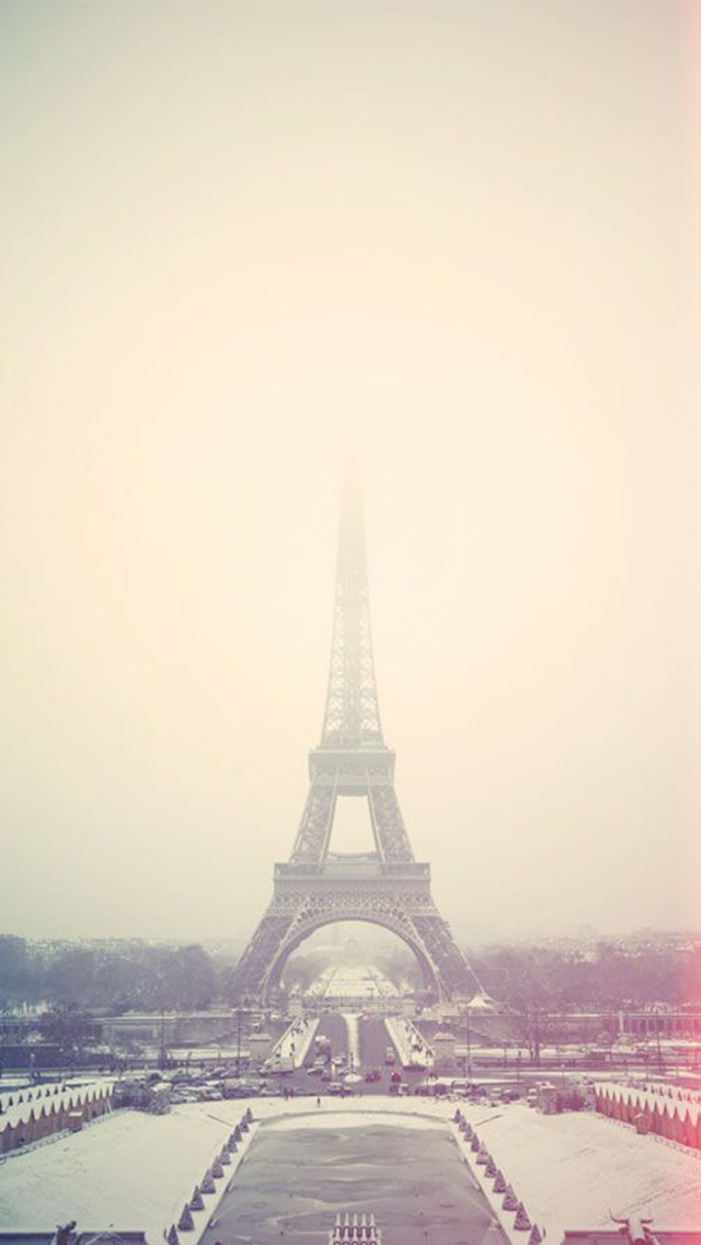 艾菲尔铁塔巴黎雾