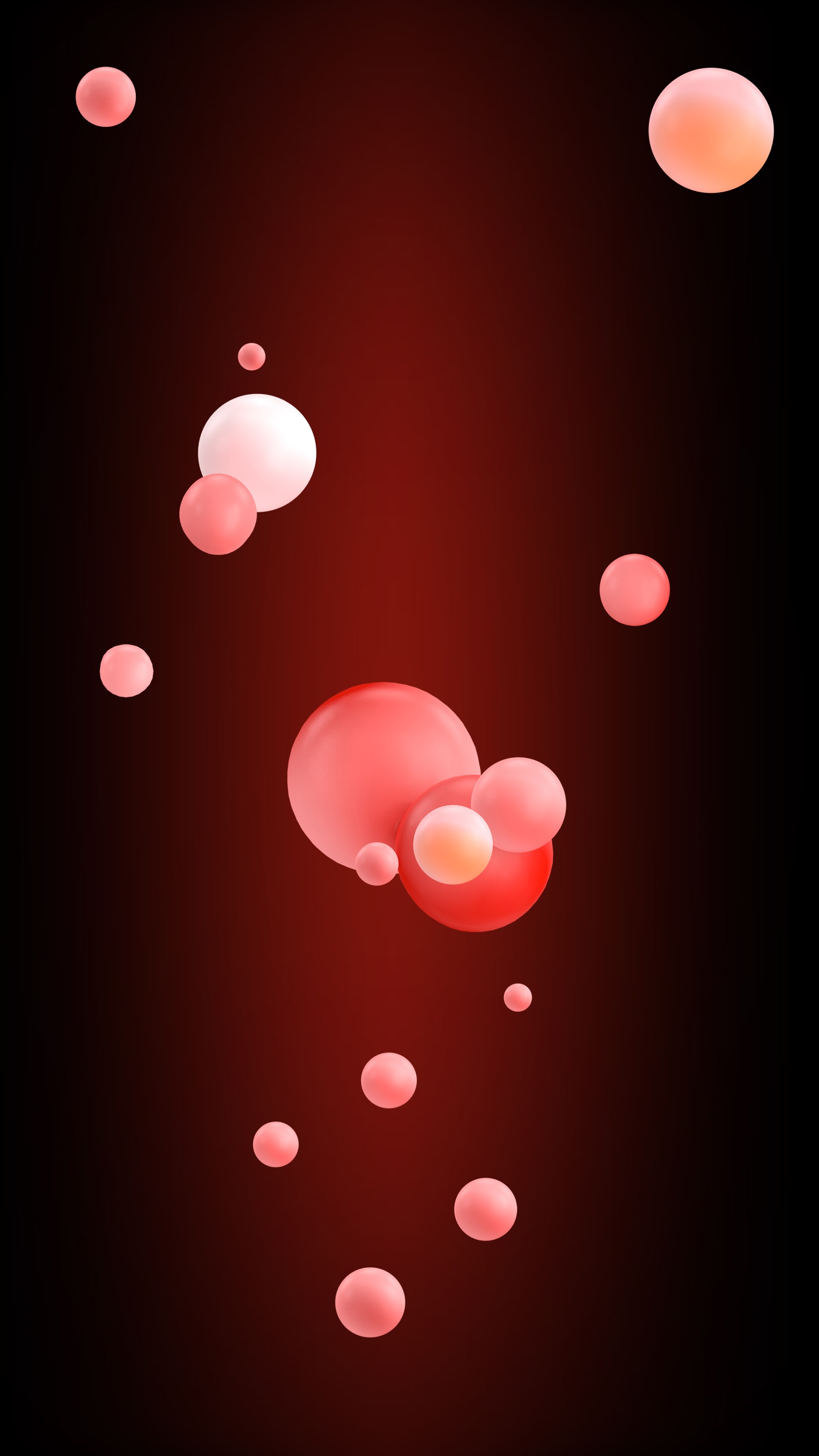 红色气泡