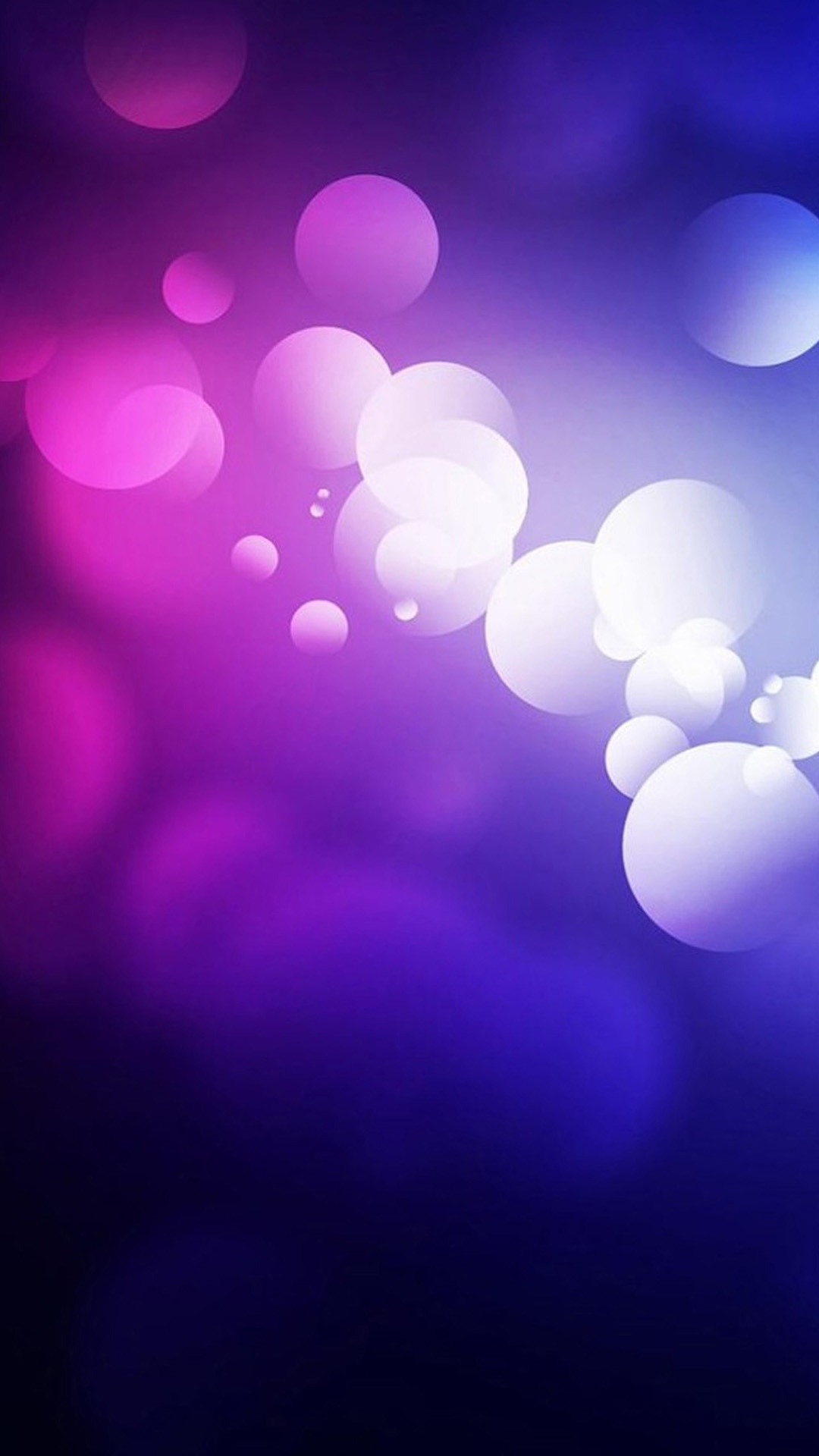 紫色抽象泡泡