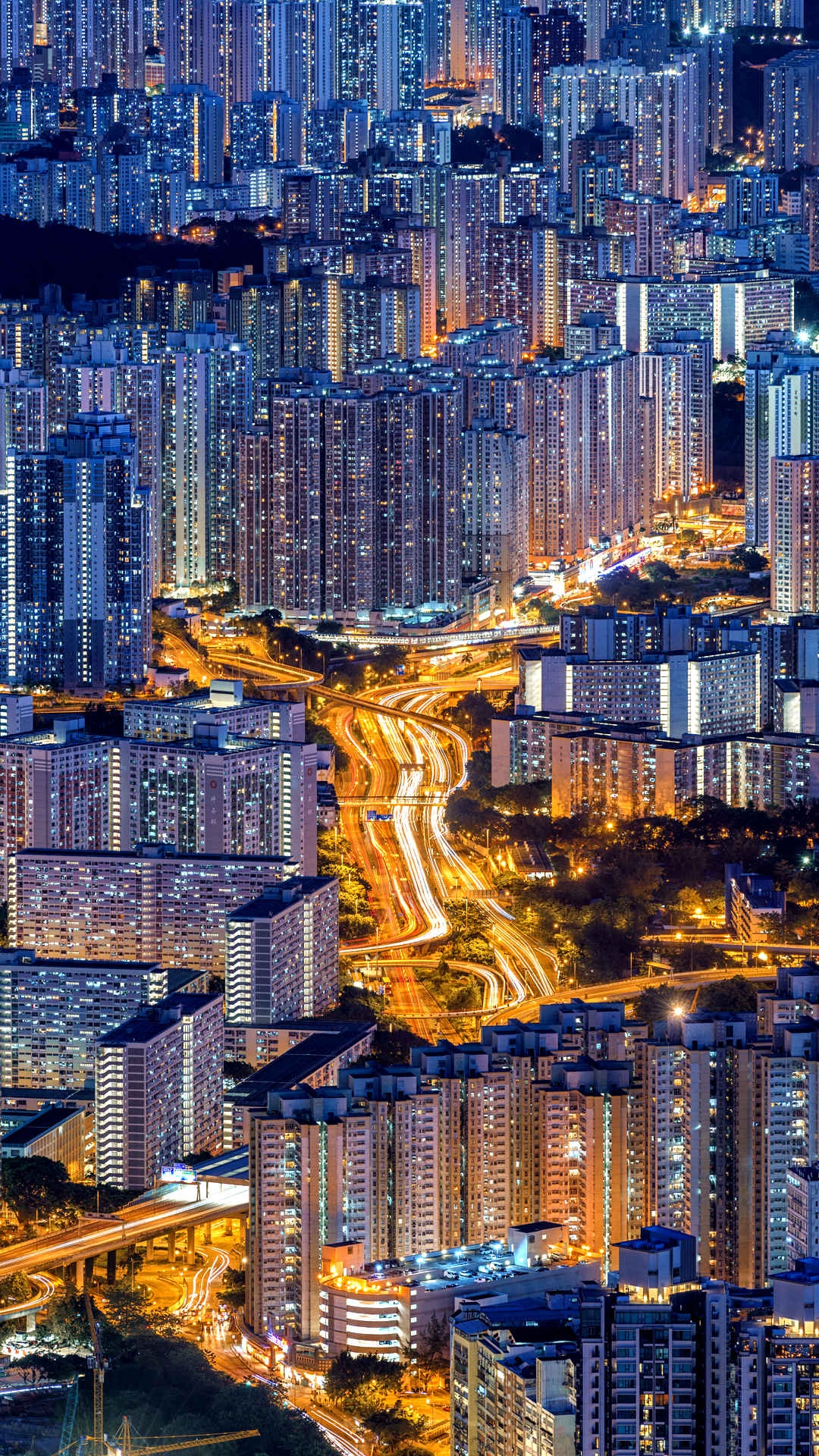 唯美香港夜景