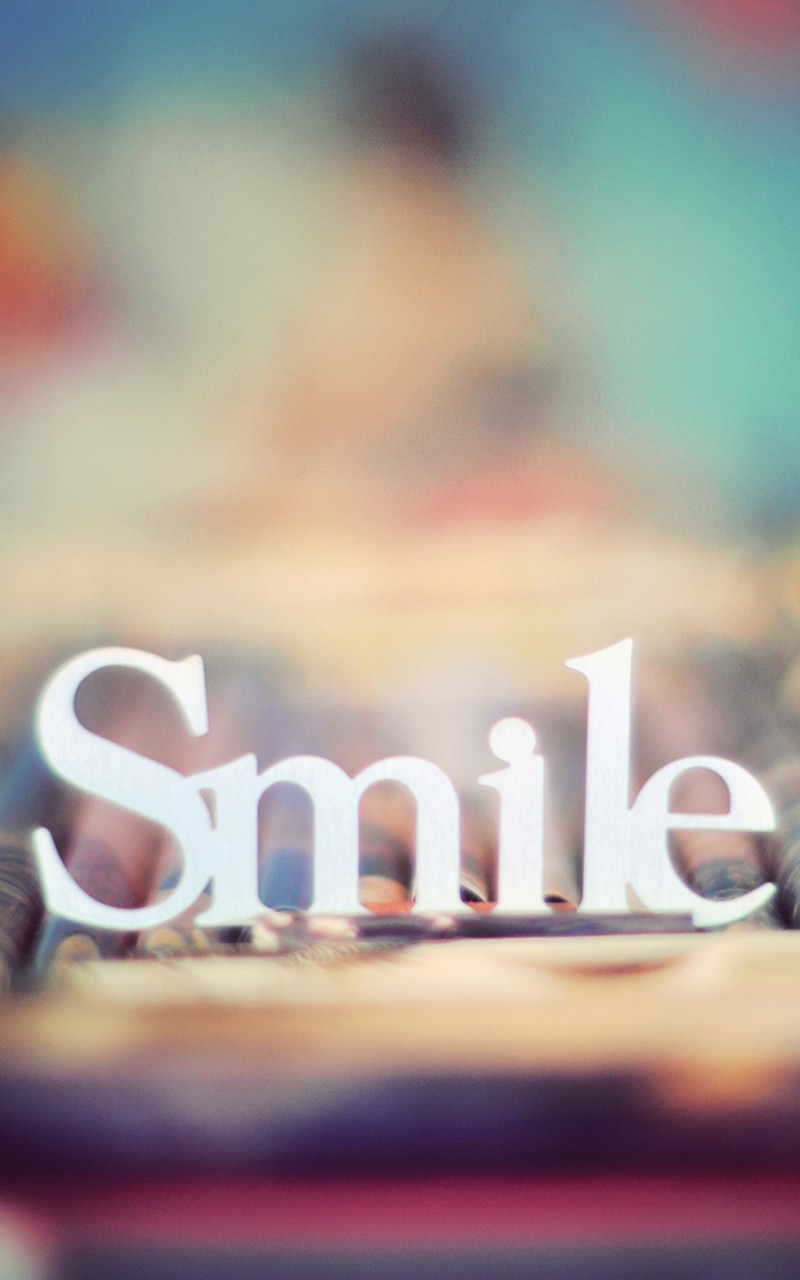 记住自己微笑的时候