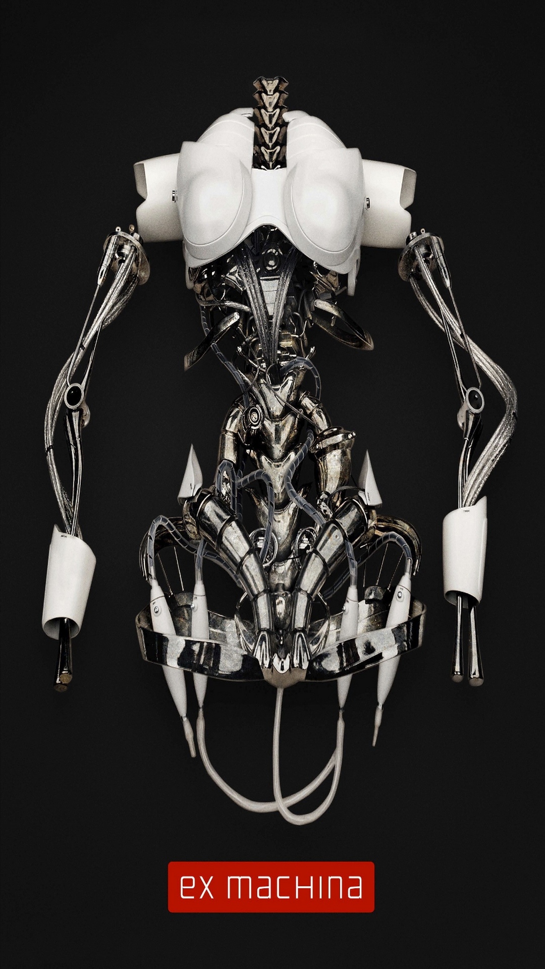 机械姬机器人骨架电影海报