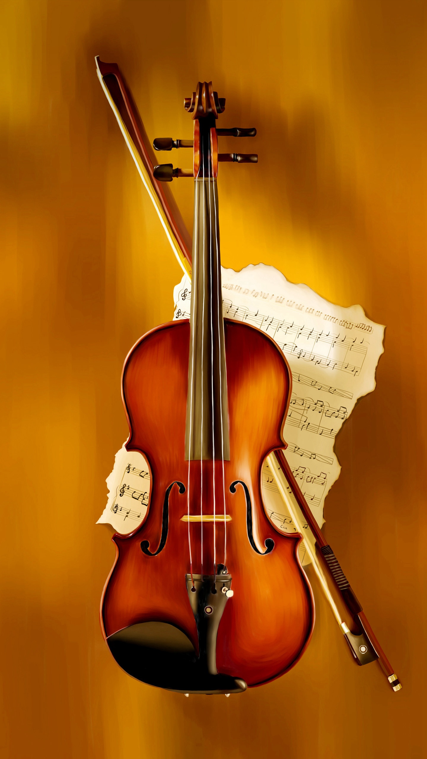 音色优美的小提琴