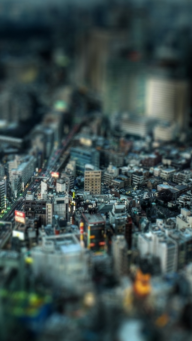 东京倾斜移动微型都市