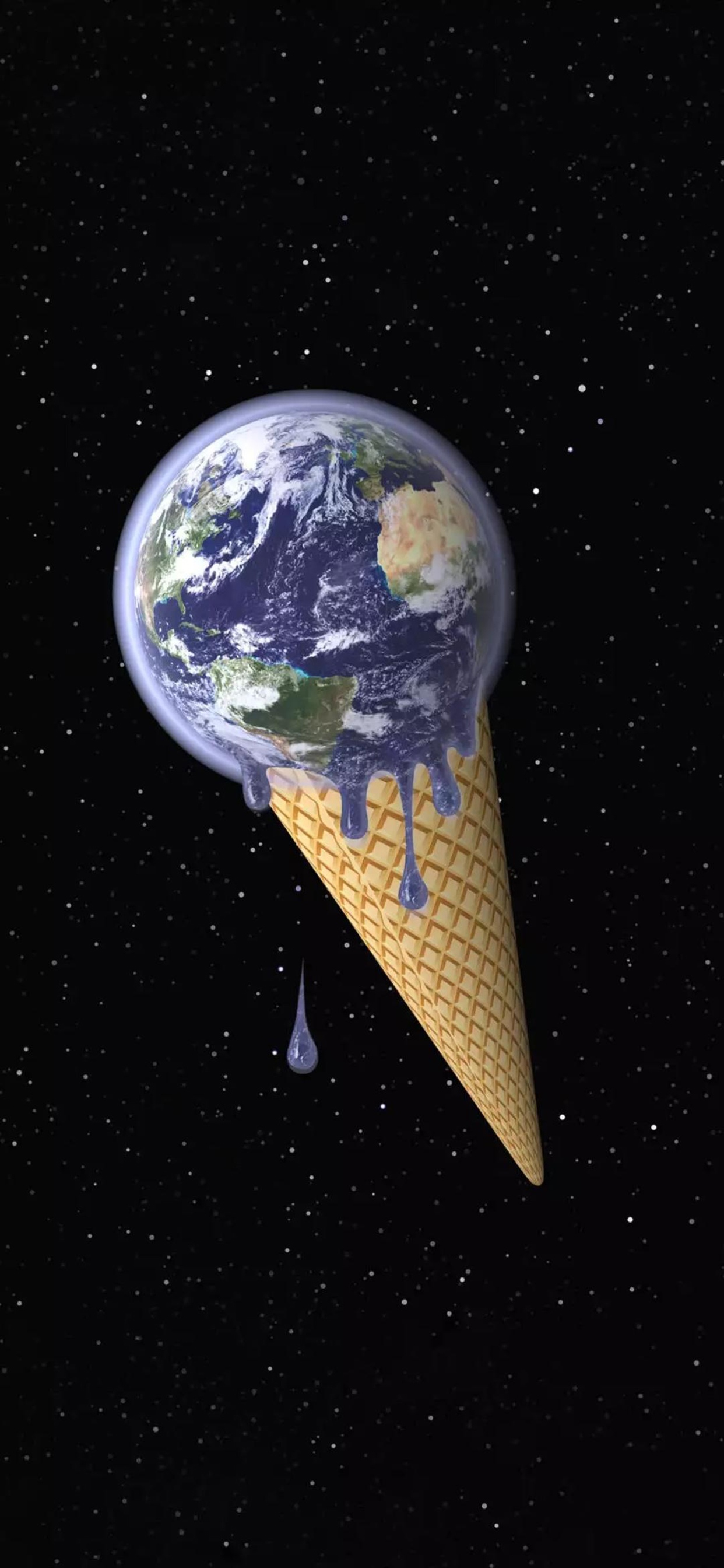 地球口味的冰淇淋
