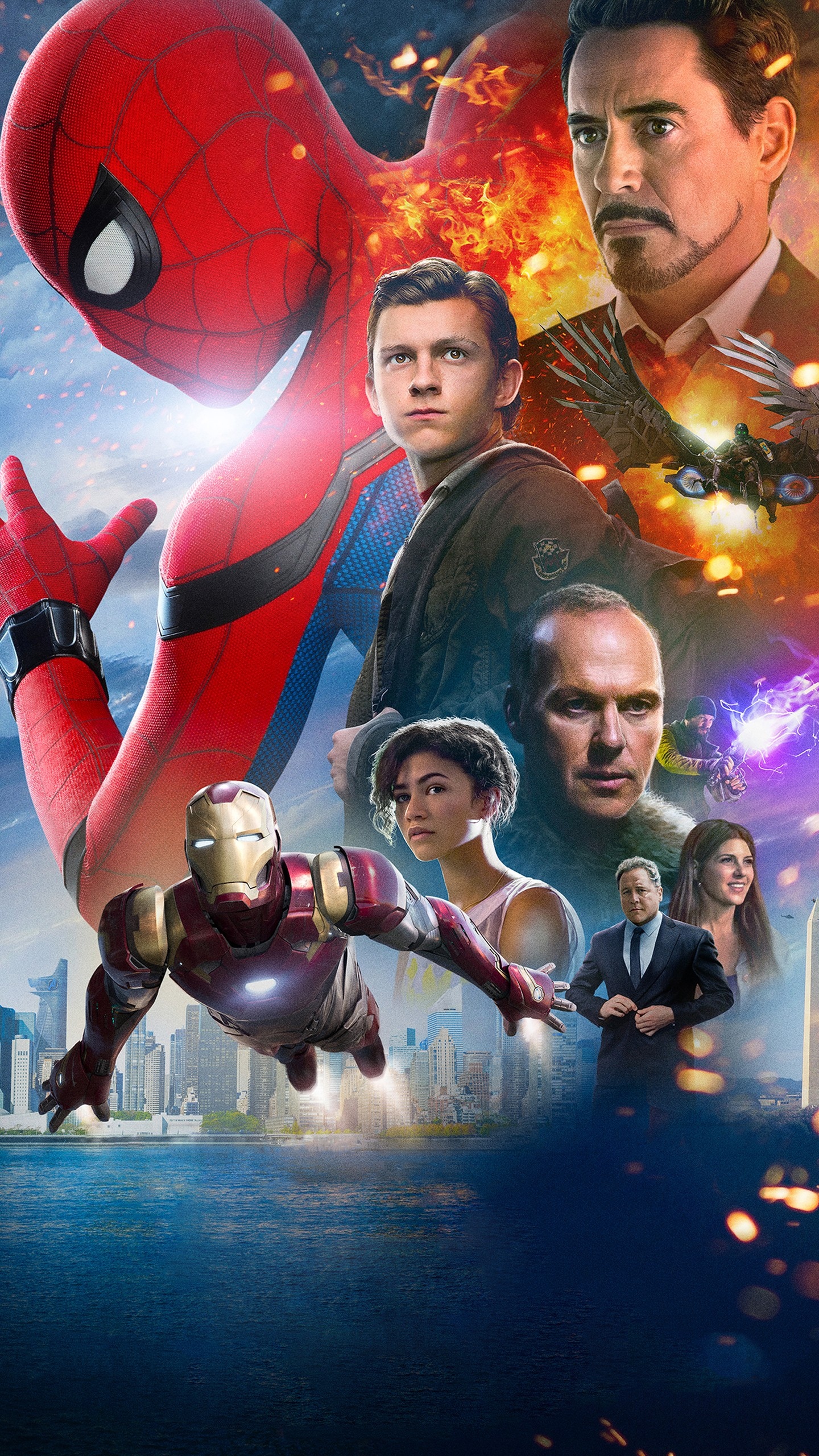 《蜘蛛侠：英雄归来》人物海报（2017）