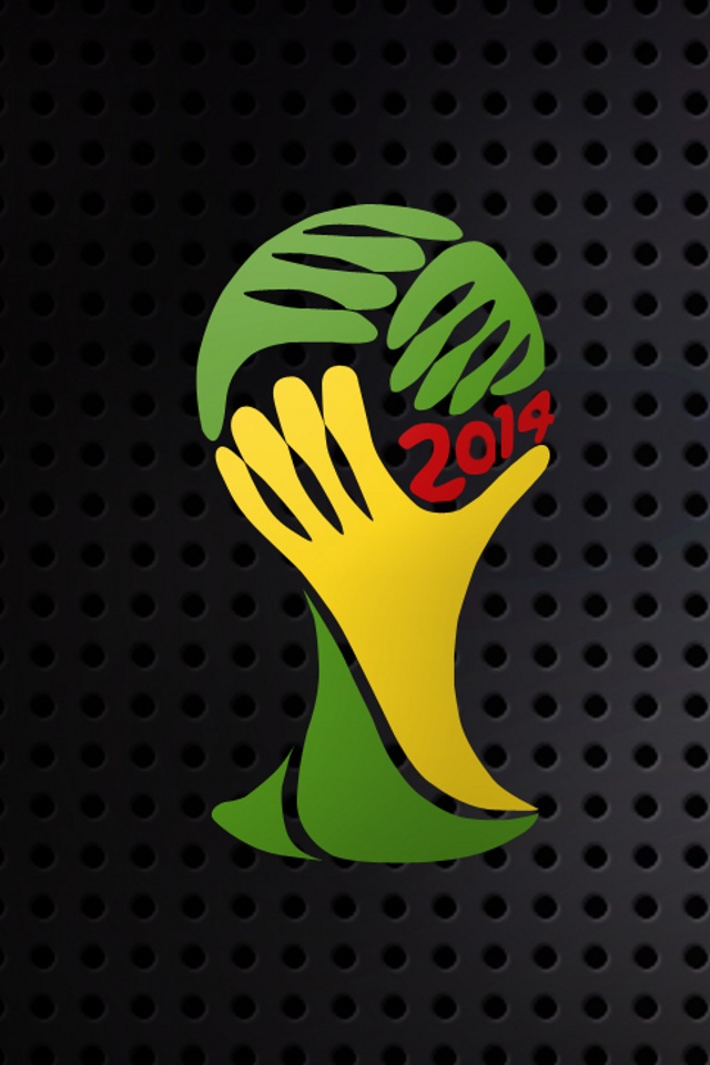 2014年巴西世界杯标志插画