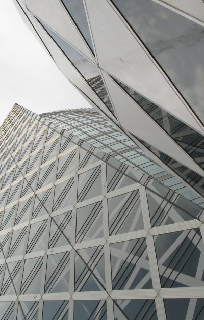 东京建筑玻璃建筑摩天大楼