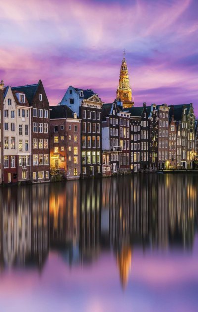 阿姆斯特丹夜色的魅力