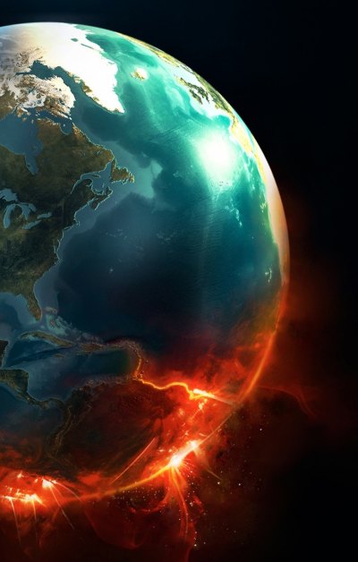 地球星球爆炸