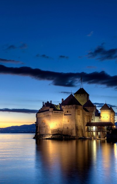 瑞士的西庸城堡