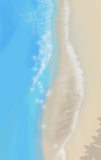 蓝色大海美丽沙滩4k风景手机壁纸2160x3840