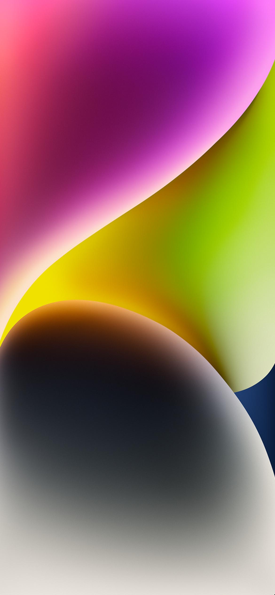 iPhone14 彩色系列 苹果内置高清手机壁纸原图